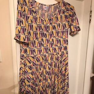 LuLaRoe Nicole -Sprig Colors 2